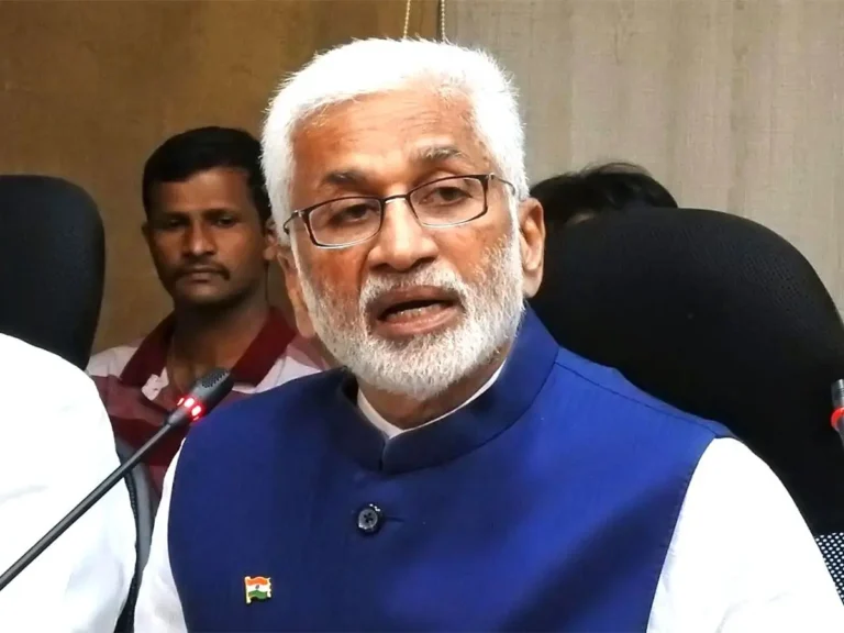 Vijaya Sai’s blow.. YCP’s fault..